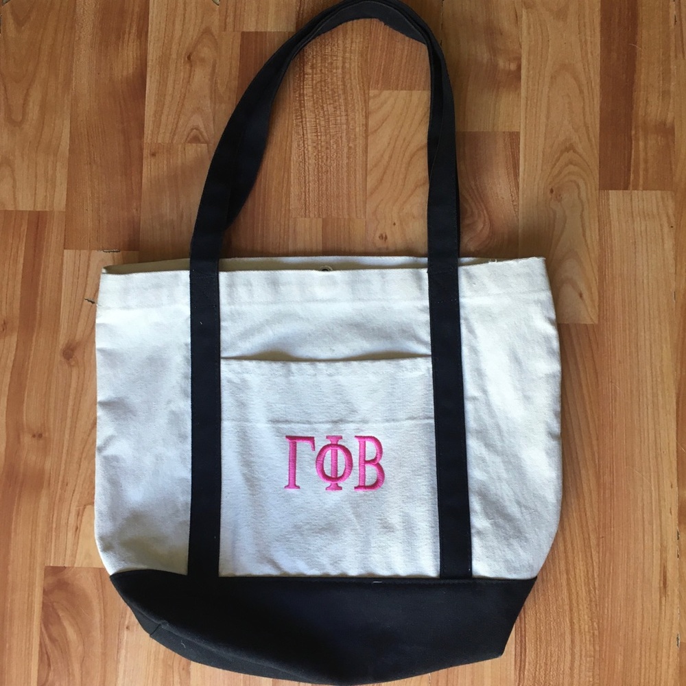Gamma Phi Beta Canvas Tote Bag